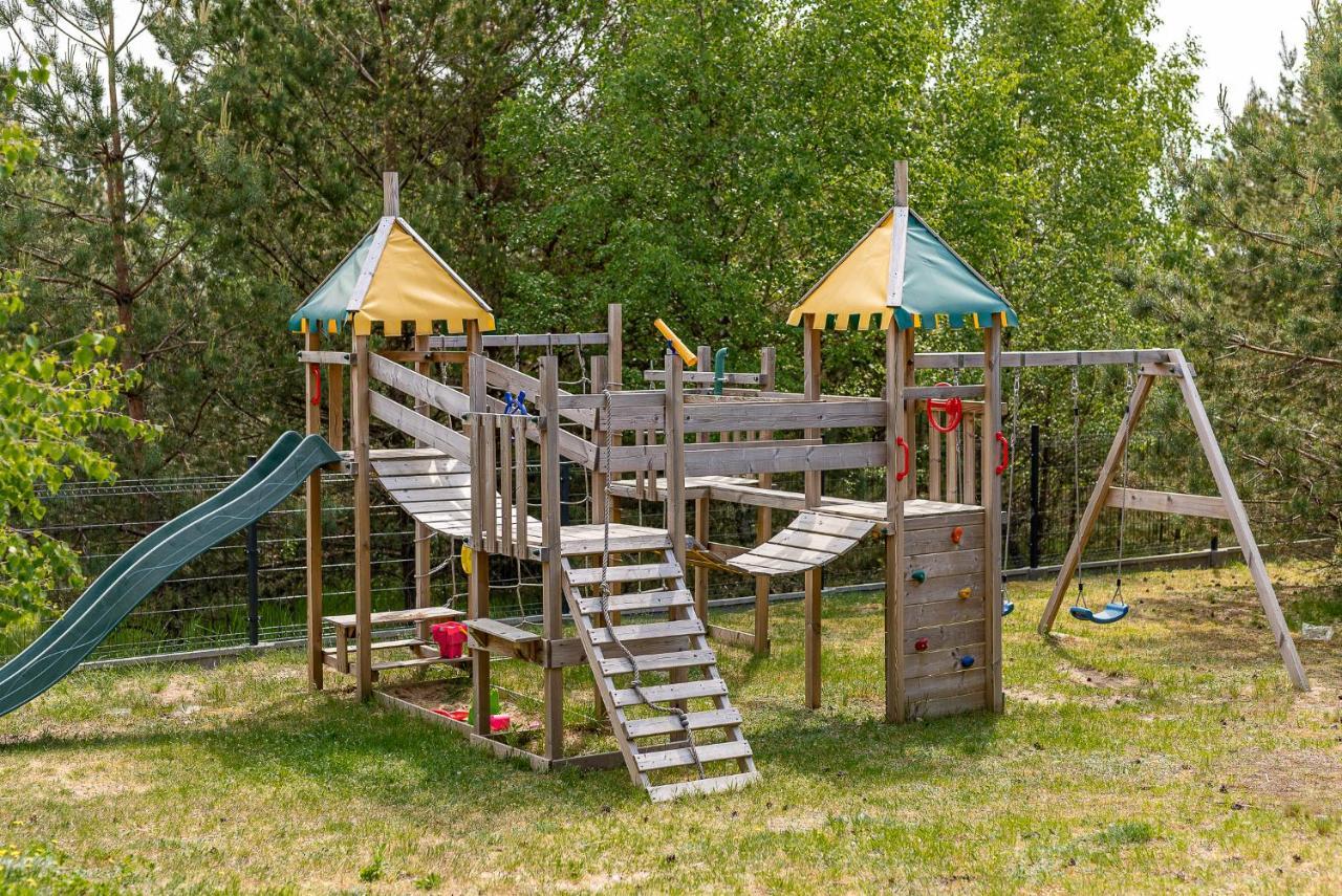 Palmowe Wzgorze Skoszewo - Domek Dolny Екстер'єр фото